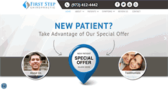 Desktop Screenshot of chiropractorrowlett.com